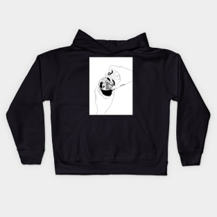 CANNED MERMAID Kids Hoodie